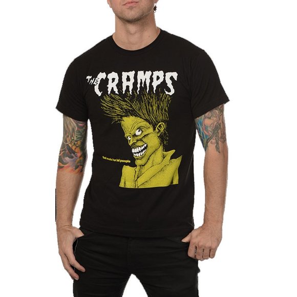 The Cramps Bad Music for Bad People punk rock Official T-Shirt XL NWT ma… - Picture 1 of 4